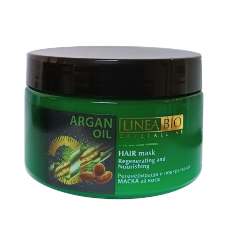 LINEA BIO CRYSTALLINE HAIR MASK WITH ARGAN OIL 250 ML